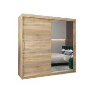 Skriňa s posuvnými dverami Verona 2 200 Svetlohnedé drevo