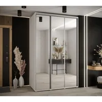 Skriňa s posuvnými dverami Davos 2 160 60 cm hĺbky Biela