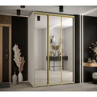 Skriňa s posuvnými dverami Davos 2 160 60 cm hĺbky Biela