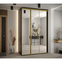Skriňa s posuvnými dverami Davos 2 160 60 cm hĺbky Čierna