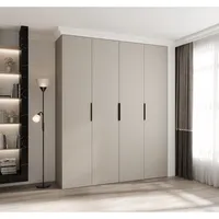 Skriňa Como 4 200 Sivá Čierna