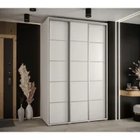 Skriňa s posuvnými dverami Davos 4 160 cm 60 cm hĺbky Biela