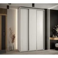 Skriňa s posuvnými dverami Davos 1 150 cm 45 cm hĺbky Biela