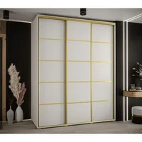 Skriňa s posuvnými dverami Davos 4 200 cm 60 cm Biela