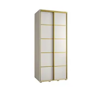 Skriňa Cannes 4 100 hĺbka 60 cm Biela