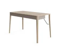 Písací stôl Match svetlý dub/béžová