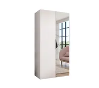 Skriňa Sandi 2 100 cm Biela Čierna