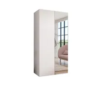 Skriňa Sandi 2 100 cm Biela Sivá