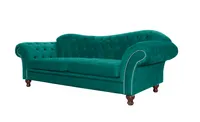 Trojmiestna pohovka Chesterfield Sheffield Zelený Modrá