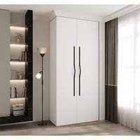 Skriňa Como 2 110 Biela Čierna