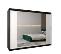 Posuvná skriňa Tokyo 2 250 cm Biela Čierna