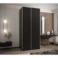 Skriňa s posuvnými dverami Lux 1 110 Čierna
