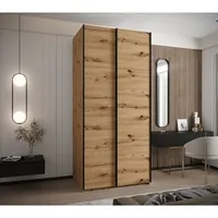 Skriňa s posuvnými dverami Lux 1 110 Svetlohnedé drevo