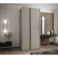 Skriňa s posuvnými dverami Lux 1 110 Sivá
