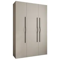 Skriňa Como 2 160 cm Sivá Čierna
