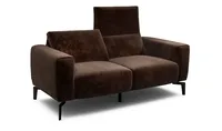 Dvojmiestna pohovka Cosy Drevo tmavohnedé