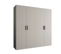 Skriňa Bari 1 200 cm Sivá Čierna