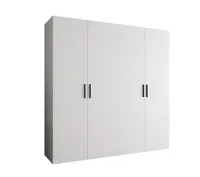 Skriňa Bari 1 200 cm Biela Čierna