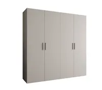 Skriňa Bari 1 200 cm Sivá