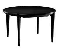 Okrúhly rozkladací stôl 120 cm Orion Čierna