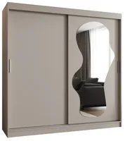 Šatní skříň s posuvnými dveřmi Ultra 200 cm Béžový