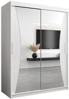 Skriňa s posuvnými dverami Monaco 150 cm Biela