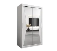 Skriňa s posuvnými dverami Monaco 120 cm Biela