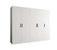 Skriňa Bari 1 250 cm Biela Čierna