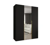 Skriňa Alicante 2 150 cm Čierna