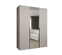Skriňa Alicante 2 150 cm Sivá Čierna