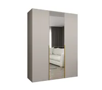 Skriňa Alicante 2 150 cm Sivá Žltá