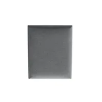 Čalúnený panel Quadratta 50x40 cm Sivá