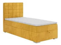 Kontinentálna posteľ 80 Carlo Žltá