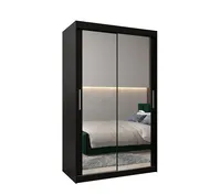 Skriňa s posuvnými dverami Tokyo 3 120 Čierna
