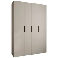 Skriňa Como 4 170 cm Sivá Čierna