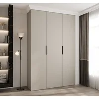 Skriňa Como 4 160 cm Sivá Čierna