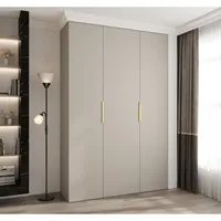 Skriňa Como 4 160 cm Sivá Žltá