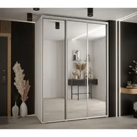 Posuvná skriňa Davos 2 180 cm 60 cm hĺbky Biela