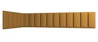 Súprava čalúnených panelov Quadratta 100x220x50 cm