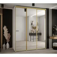 Skriňa s posuvnými dverami Davos 2 200 cm 60 cm hĺbky Biela