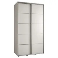 Posuvná skriňa Davos 4 140 cm 60 cm hĺbky Biela