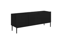 TV stolík Nicole 150 cm Čierna