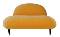 Pohovka Beetle Žltá
