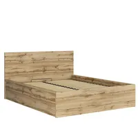 Posteľ 160 Tetrix B Svetlohnedé drevo