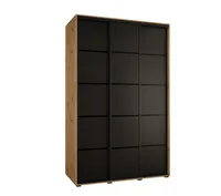 Skriňa Cannes 4 160 hĺbka 60 cm Svetlohnedé drevo