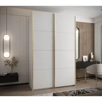 Skriňa s posuvnými dverami Lux 1 150 Biela