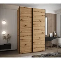 Skriňa s posuvnými dverami Lux 1 150 Svetlohnedé drevo