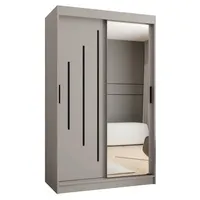 Skriňa Rubino Y2 120 Sivá