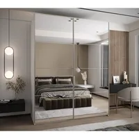 Skriňa s posuvnými dverami Lux 2 190 Biela