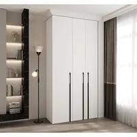 Skriňa Como 3 120 cm Biela Čierna